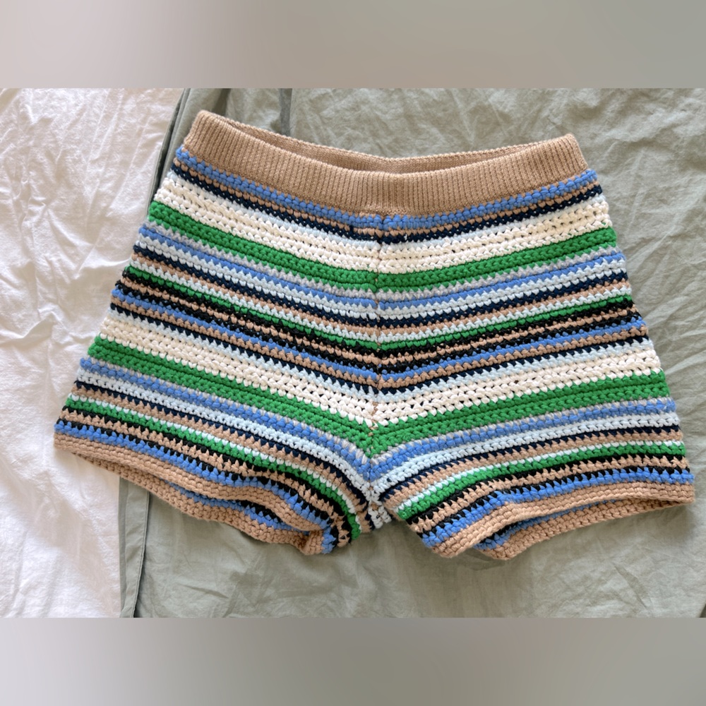 FRAME woven multi-color short - S